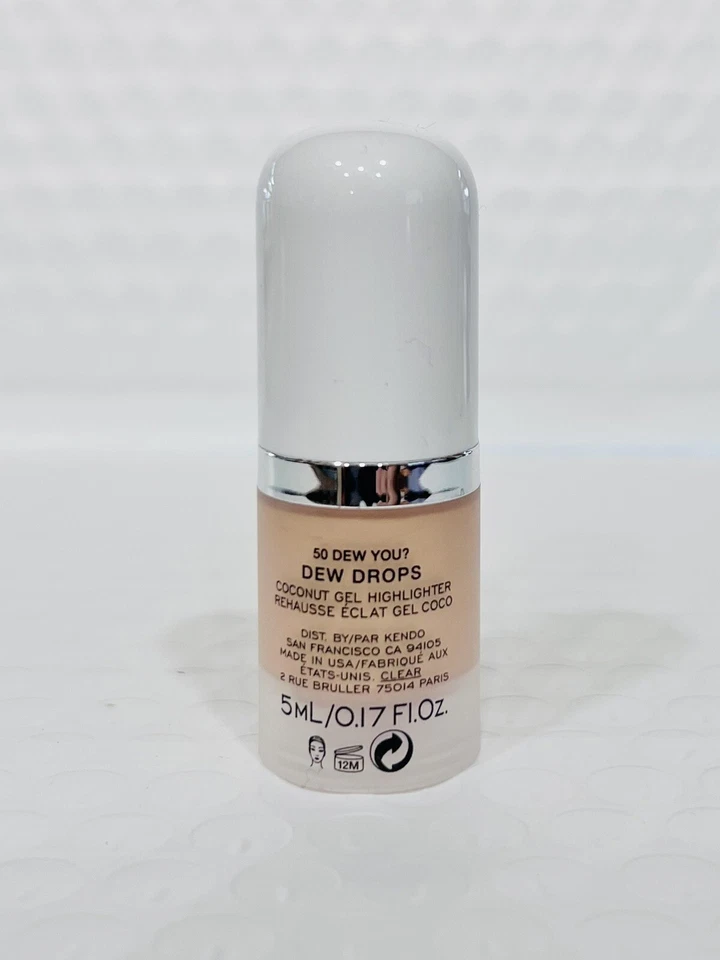 Marc Jacobs Lot 2X DEW DROPS Coconut Gel Highlighter 54 Tantalize 0.34 oz NWOB - Image 3 of 4