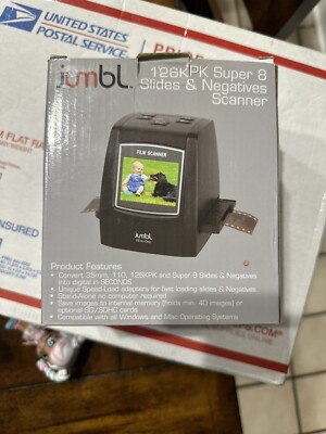 Jumbl 22MP All-in-1 Film & Slide Scanner