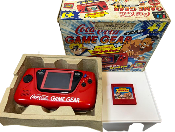 SEGA Game Gear not for sale Coca-Cola novelty with Coca-Cola Kid 