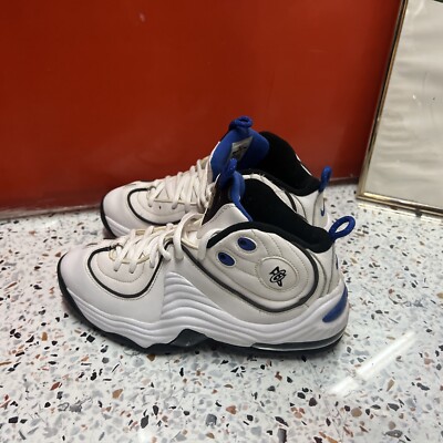 Size 7 (GS) - Nike Air Penny II Mid White | eBay