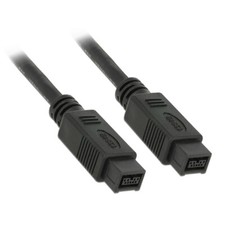 10 Ft 3 meter High Performance IEEE 1394-b Firewire 800 9-pin to 9 pin Cable