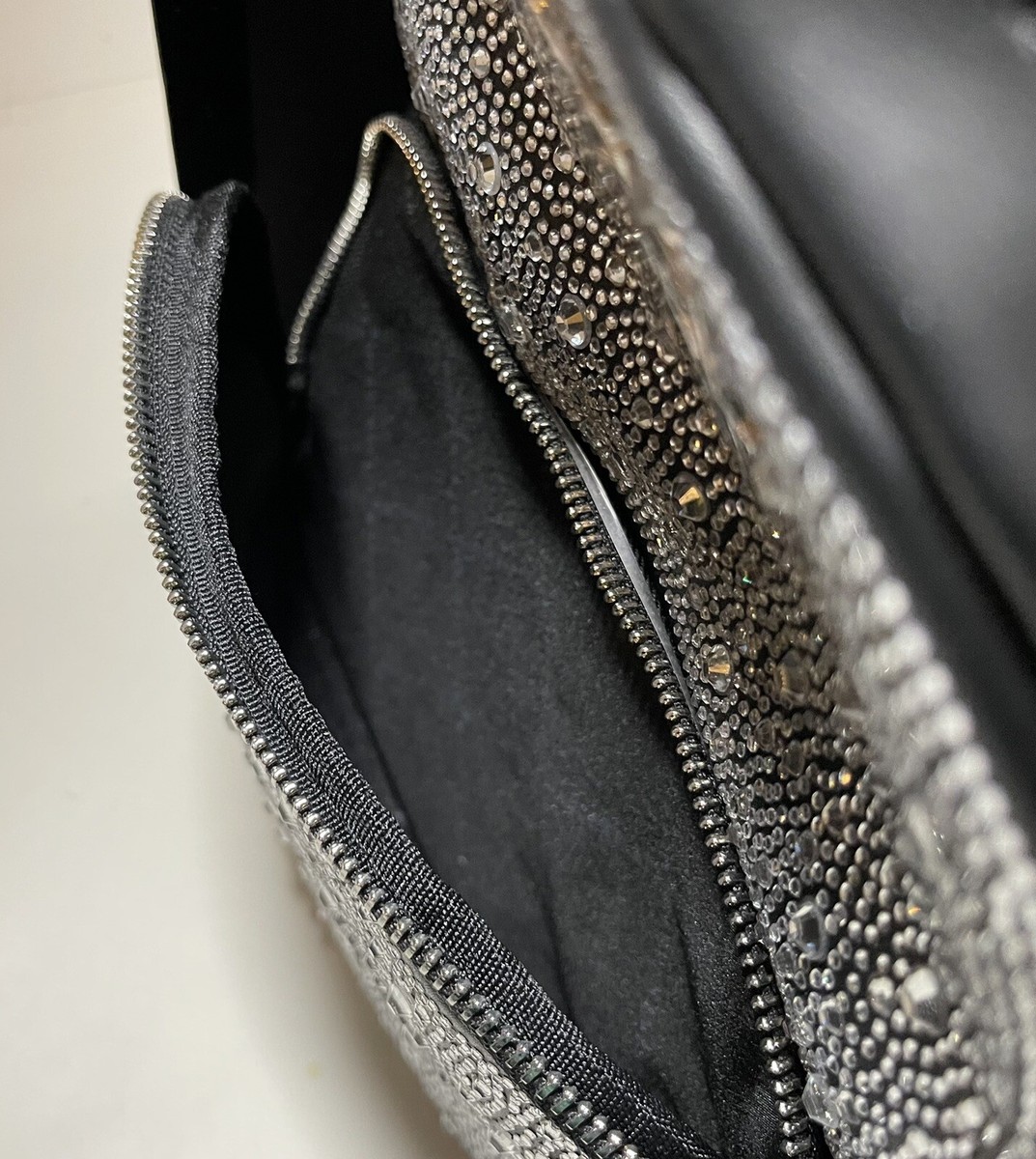 New STEVE MADDEN 2 PC GIFT SET Bling Rhinestone Backpack Bag  display picture 1