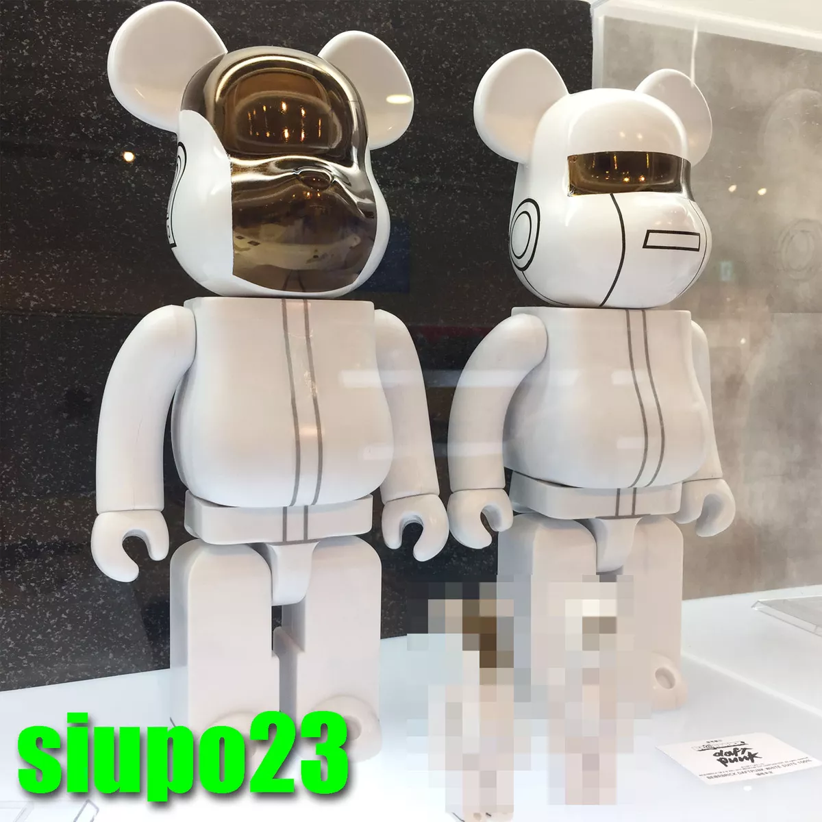 BE@RBRICK DAFT PUNK WHITE SUITS Ver.