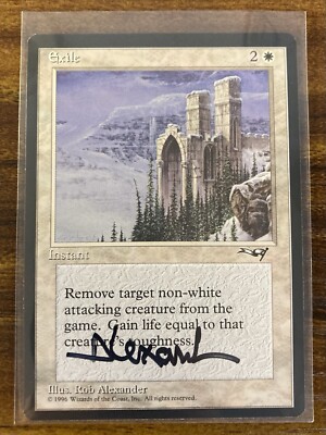 MTGArtist Signed EXILEAlliances MINT RARE Instant Rob Alexander Art  UNPLAYED ! | eBay