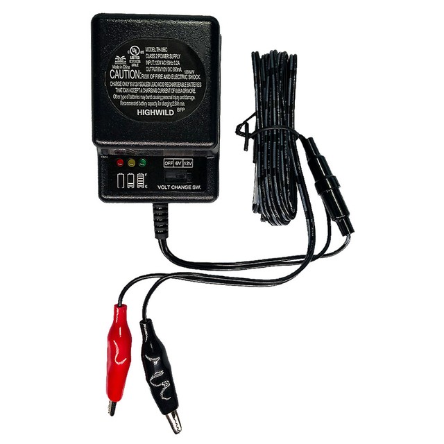 Highwild 6V/12V Battery Charger Game Feeder Battery Charging eBay