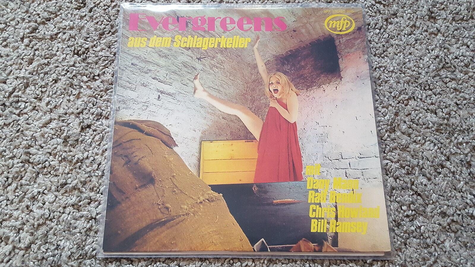 Evergreens aus dem Schlagerkeller Vinyl LP [Ralf Bendix/ Bill Ramsey/ Dany Mann]