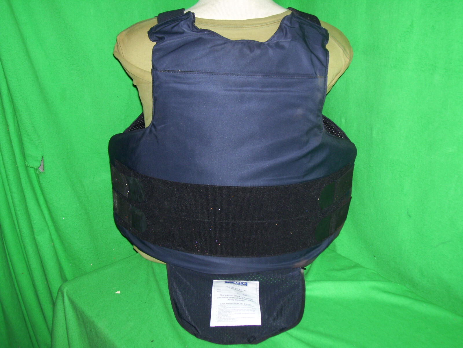 PACA Body Armor Bullet Proof Vest Level IIIA 2XLarge54R NOS Cond 2011