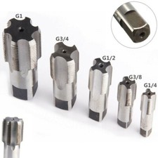 G1/8 1/4 3/8 1/2 3/4 Zoll Gewindeschneider Bohrer G Rohrgewinde Gewindebohrer 1P