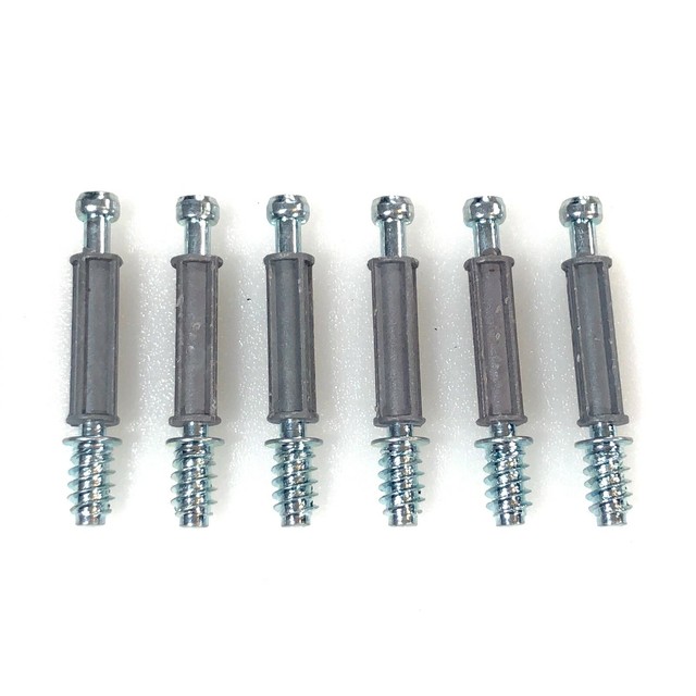 6 x Replacement Cam Lock Screws for IKEA 118331 (BILLY, BRIMNES, HEMNES