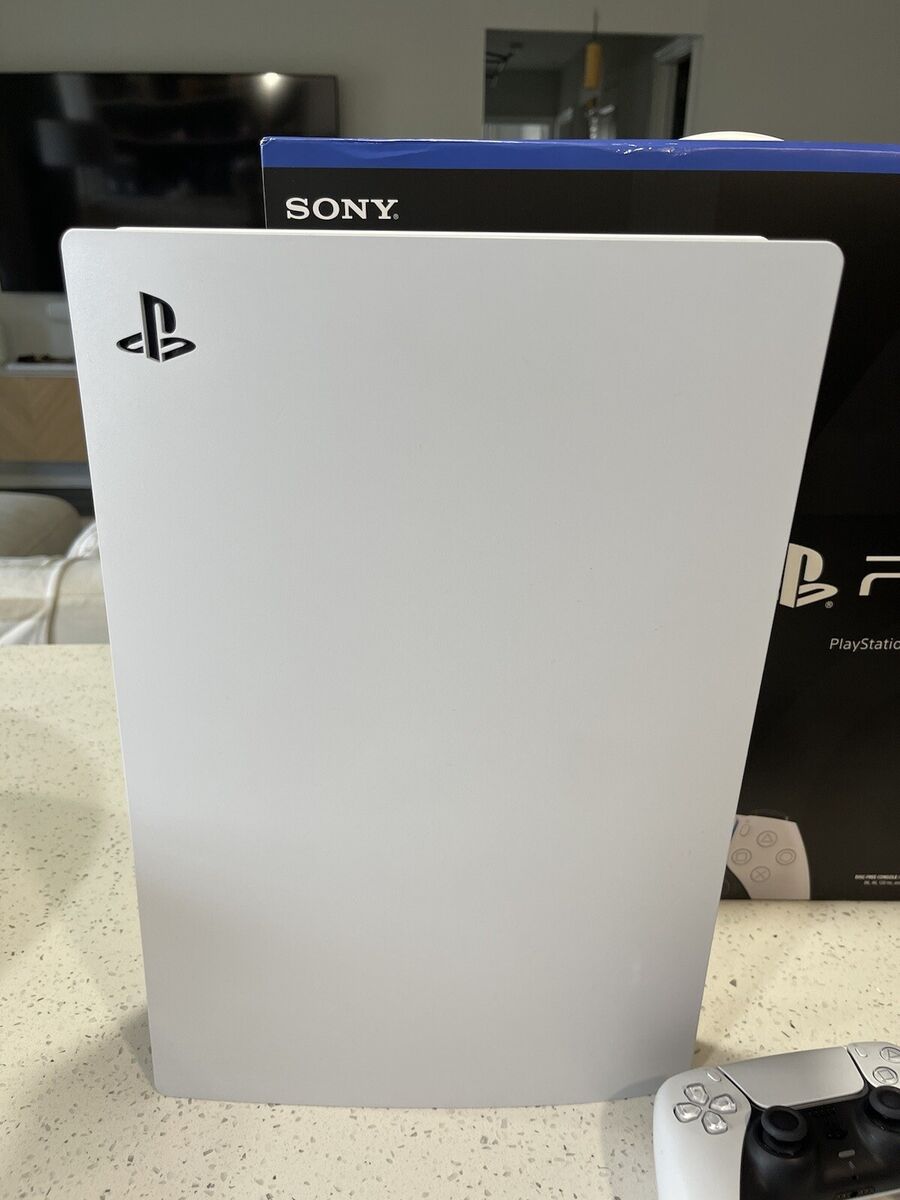 Sony PS5 Digital Edition Console - White for sale online