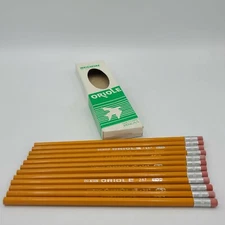 Vintage Pencils One Dozen Dixon No. 287 Oriole No.2 Pencils Unsharpened 
