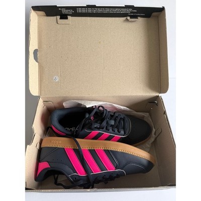Adidas Breaknet Sleek Black Pink Gum Kids 5 UK 4.5 / EUR 37  NIB