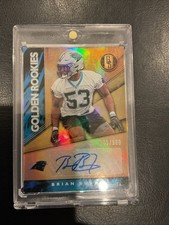 2019 PaniniGold Standard Golden Rookies Autographs Brian Burns#GRA-BB /199 RC AU