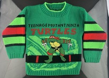 Teenage Mutant Ninja Turtles TMNT Raphael Kids Green Pullover Sweatshirt Clothes