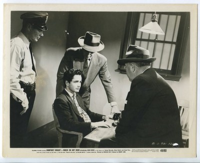 Knock on Any Door 8''x10'' B&W Promo Still John Derek FN