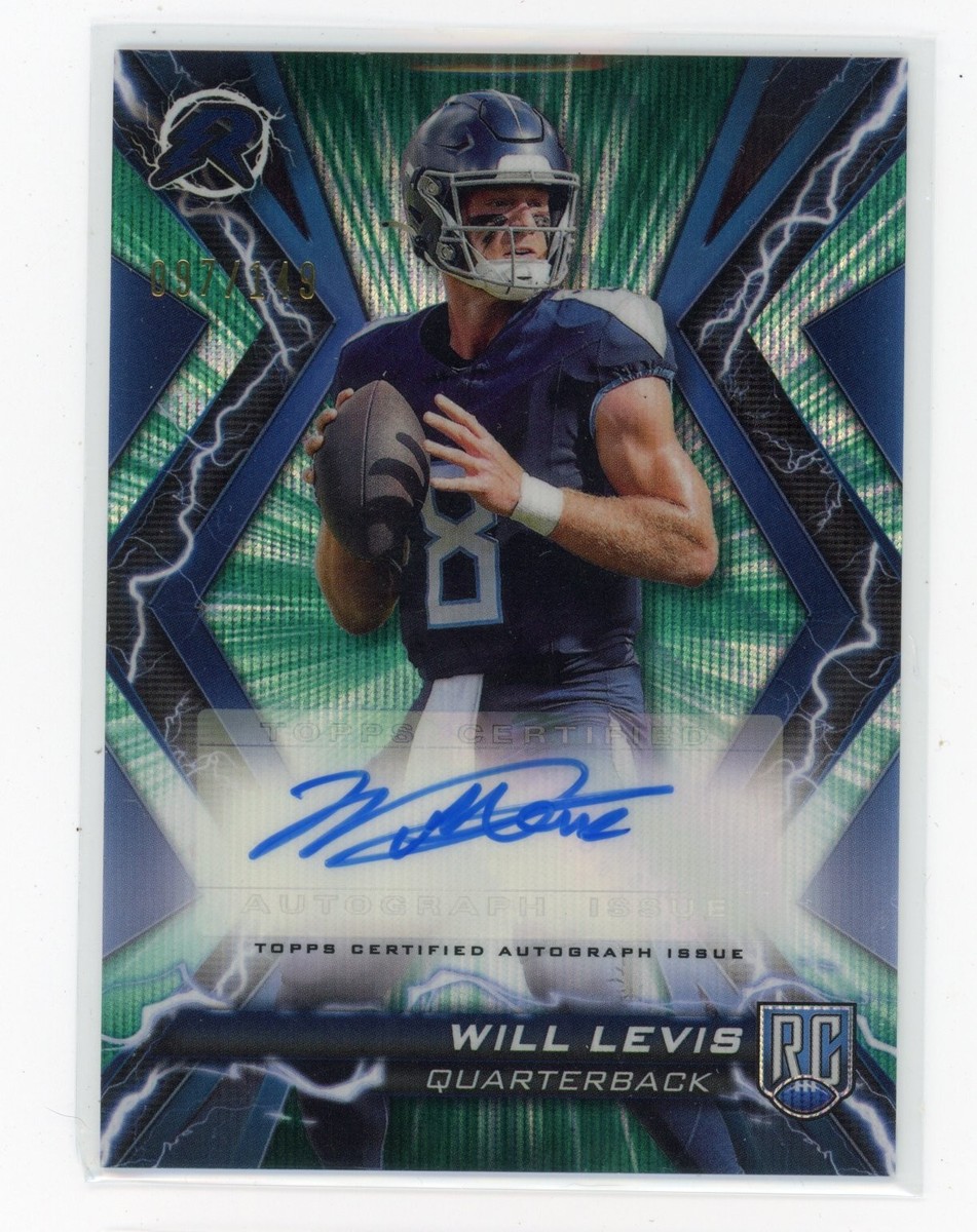 2024 Topps Composite Will Levis RC Rookie AUTO #097/149 (FS) | eBay