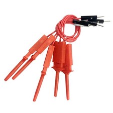 5 Stück Hohe Qualität Test Test Haken Clip Test Sonde Für Logic Analyzer-Rot