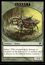 Insect Token Scars of Mirrodin MTG Magic the Gathering card
