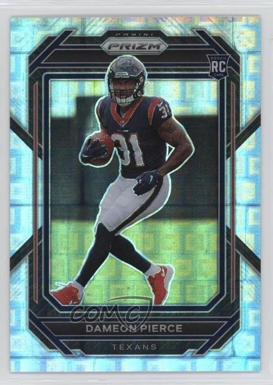 2022 Panini Prizm Rookies Pandora Prizm /400 Dameon Pierce #322 Rookie RC