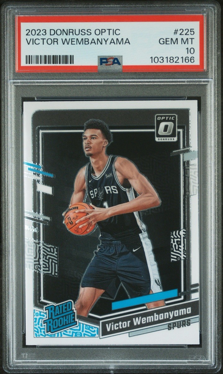 PSA 10 2023-24 Panini Donruss Optic Rated Rookie Victor Wembanyama 