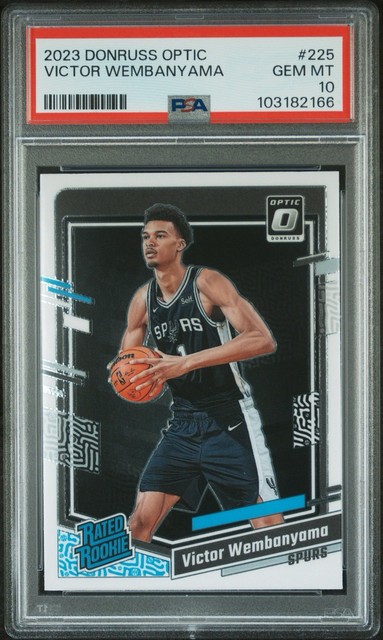 Victor Wembanyama 2023 Panini Donruss Optic Rated Rookie