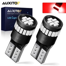 10PCS T10 24smd 194 168 Light Bulb Wedge Tail Plate Parker 5050 Interior Globe