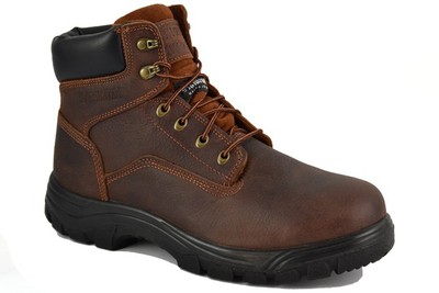 WorkZone Men's 6'' Steel Toe Insulated Work Boot Brown - S651