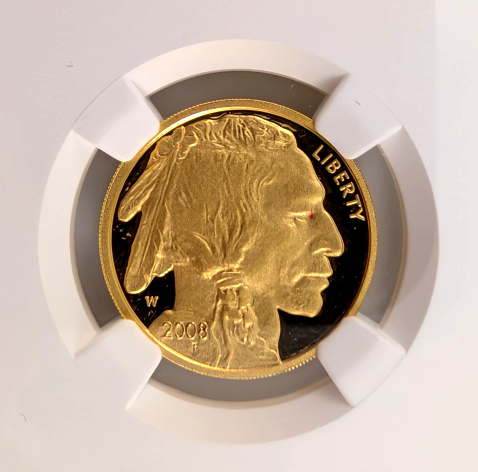 2008 W $10 American .9999 Gold Buffalo Graded PR70DCAM by NGC - Image 3 of 4