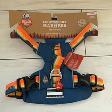 Arcadia Trail Lightweight Dog Harness Size Large Girth 26in-34in Blue