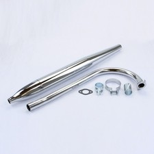 SET Auspuff + Krümmer + für Zündapp M25 Bergsteiger 434-02L1 (ab FG 1459803)