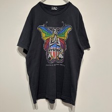 Hysteric Glamour Men Vhtf Design Rainbow Butterfly Girl T-Shirt Men'S L Limited