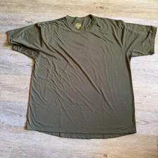 Cabela’s Men’s Short Sleeve Base Layer 2XL Olive Green Polyester Made In USA