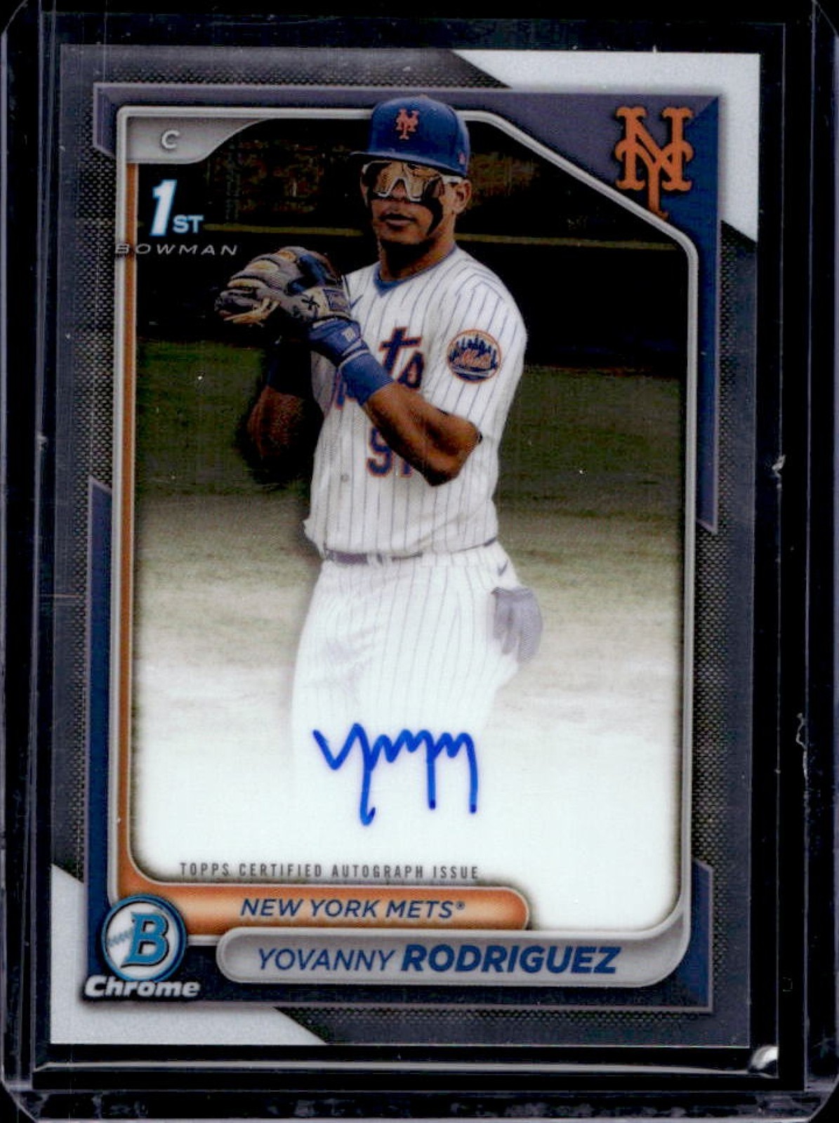2024 Bowman Chrome Yovanny Rodriguez Auto 1st #CPA-YR Mets