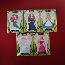 2025 KAKAWOW PHANTOM Clover Refractor Disney Princess Ariel Merida Alice lot 5