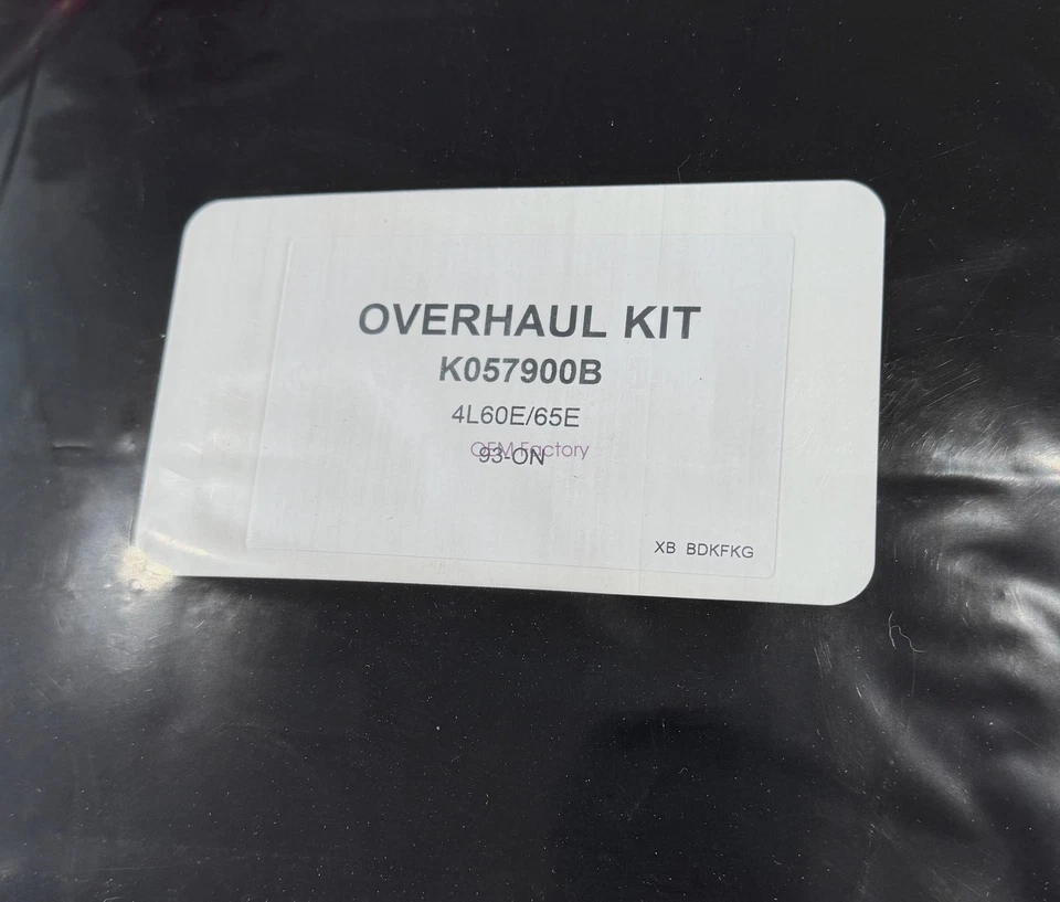 4L60E OEM Transmission Rebuild Kit Overhaul Kit for Chevrolet G10 G20 G30 Impla Foto 4 de 4