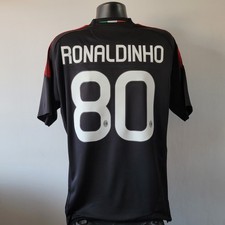 Maglia RONALDINHO 80 Milano - Medium - 2010/2011 - Terza maglia 