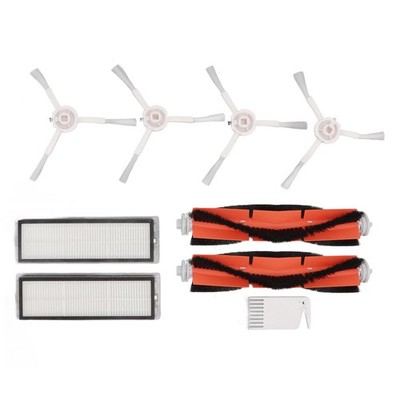 Brush Filters White Flat Comb Kit For Mijia 1C For F9 For Mi Robot Vacuum Mop