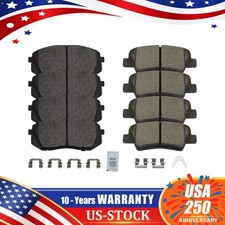 Front & Rear Ceramic Brake Pad for Kia FORTE Optima Soul & 2018-2022 Hyundai