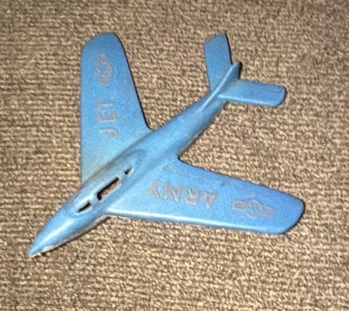 US Army Jet Blue Renwal No. 164 Made In USA 5" Vintage Plastic Toy 1950’s - Picture 3 of 6