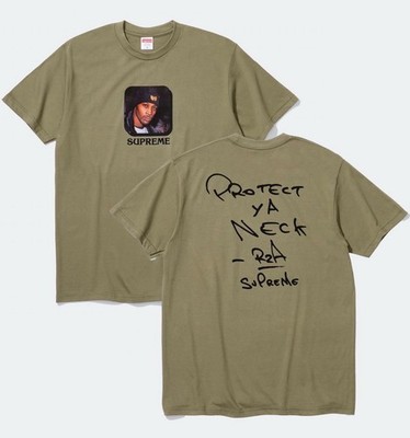 Supreme Wu-Tang Clan RZA Tee Light Olive, Size M | eBay