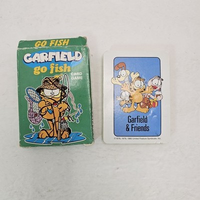 Vintage 1978 Garfield Go Fish Card Game US Playing Card Company