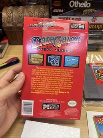 Dash Galaxy in Alien Asylum - NES Nintendo Video Game - Complete In Box CIB