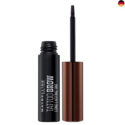 New York Augenbrauenfarbe, Tattoo Brow Gel Tint, Mit Peel-off-Formel, Nr. 3 Dark