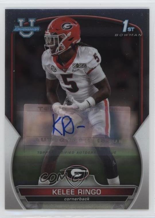 2022 Bowman U Chrome Chrome Prospect Auto Kelee Ringo #68 Auto 10k8