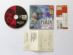 Sega Dreamcast deSPIRIA with Obi Postcard Adventure Visual Novel NTSC-J Japan