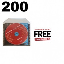 200 CPP Clear Plastic Sleeve Flap 5.5x5 Fits CD Insert, Booklet Disc 1-3 DAYS
