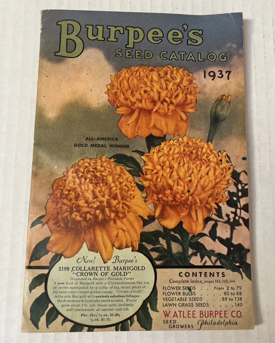Burpee Seed Catalogs for sale | eBay