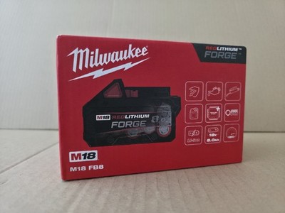 Milwaukee M18 FORGE FB8 Akku 8,0 Ah Li-Ion 18V Schwarz 4932492131