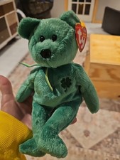Ty Beanie Baby Dublin The Bear 2002  Retired Plush Toy