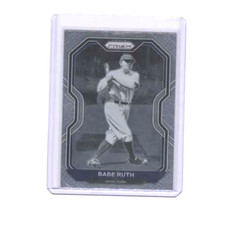2021 PRIZM CHROME TIER 11 BABE RUTH NO. 182 NEW YORK